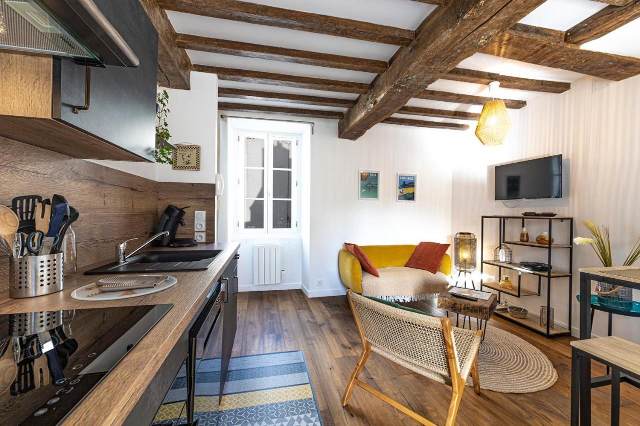 Ferienwohnung Le Petit Vauban - Petit Cocon Renove - Proche Saint-Malo Exterior foto